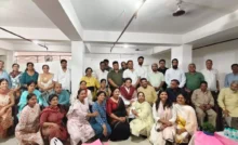 Rajya Sabha MP Rekha Sharma met 10th board topper Srishti and congratulated her