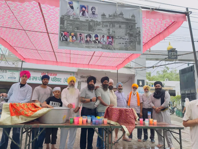 Religious events held everywhere on the martyrdom day of Shri Guru Arjan Dev Ji