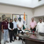 Representatives of various organizations met the administrator regarding pending demands