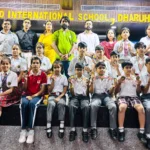 Rishi World School became the winner in the district level chess competition