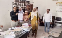 Rural sanitation workers sent a memorandum to the Chief Minister regarding their pending demands