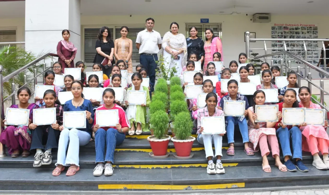 Sewing internship program concluded in IB College