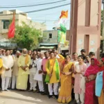 Bhiwani News : 37वें दिन भारतीय सेना को समर्पित रही 41 दिवसीय अढ़ाई कोसी परिक्रमा