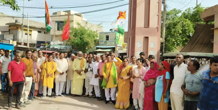 Bhiwani News : 37वें दिन भारतीय सेना को समर्पित रही 41 दिवसीय अढ़ाई कोसी परिक्रमा