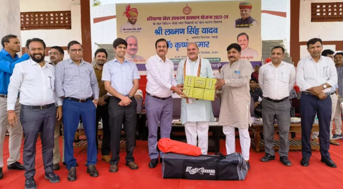 The government's focus is on the all-round development of players Laxman Singh Yadav The government's focus is on the all-round development of players Laxman Singh Yadav