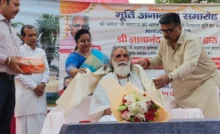 The tallest statue of Shri Arut Ji Maharaj, the founder of Arora Khatri dynasty, was installed in Ambala