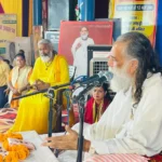 Bhiwani News : अहम की लड़ाई छोड़ धर्म व देशहित में कार्य करने की प्रेरणा देते है गीता के उपदेश : ज्ञानानंद महाराज