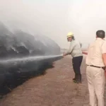 Jind News : गौशाला में आग लगने से जली हजारों क्विंटल पराली