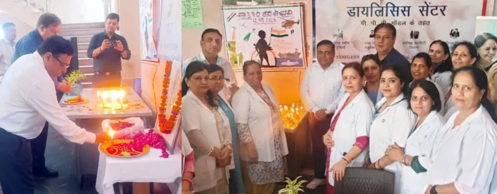 Tribute paid to the martyrs of Operation Sindoor on Nursing Day in Civil Hospital Gurugram News : नागरिक अस्पताल में नर्सिंग दिवस पर ऑपरेशन सिंदूर के शहीदों को दी श्रद्धांजलि