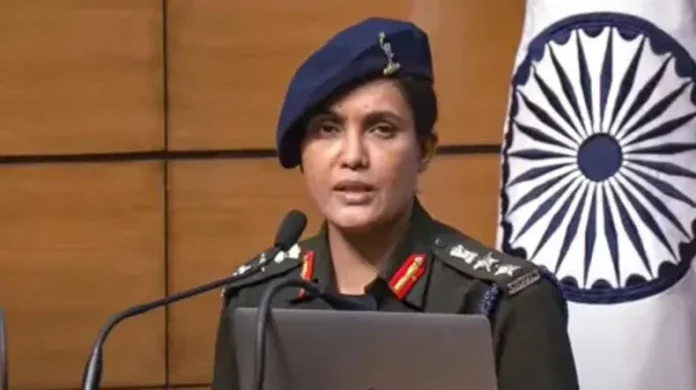 Colonel Sophia Qureshi