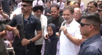 Rahul Gandhi: पाकिस्तान की गोलाबारी से प्रभावित पुंछ के परिवारों से मिले राहुल गांधी
