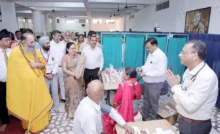 Faridabad News : वैकुंठवासी बाबाजी ने लोगों के जीवन को किया है प्रकाशित : स्वामी पुरुषोत्तमाचार्य