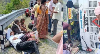 Uttarakhand Accident: उत्तरकाशी में गंगोत्री हाईवे पर 41 यात्रियों से भरी बस पलटी