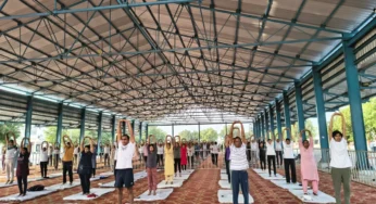 Charkhi Dadri News : 11 वां अंतरराष्ट्रीय योग दिवस,शुक्रवार को हुई फाईनल रिहर्सल, संकड़ों लोगों ने लिया भाग