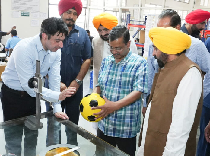 Punjab CM News : पंजाब में विकसित होगा खेल उद्योग : मान