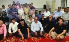 A meeting of Shri Krishna Kripa Jio Geeta Seva Samiti was organized regarding Guru Purnima to be held on 9th July