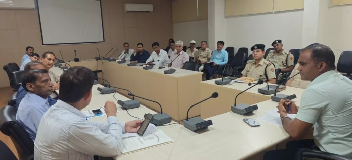 A review meeting was held regarding the preparations for International Yoga Day under the chairmanship of CTM