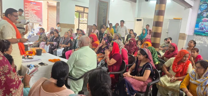 A workshop on government schemes was organised and 150 families were linked to beneficial schemes