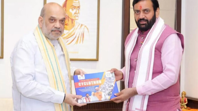 Haryana News: केंद्रीय गृहमंत्री अमित शाह से मिले हरियाणा के सीएम नायब सैनी