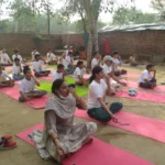 Ayush Department Dadri made 1475 people practice yoga in the entire district