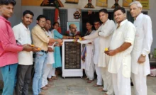 BJP workers paid tribute to Dr. Shyama Prasad Mukherjee on his martyrdom day
