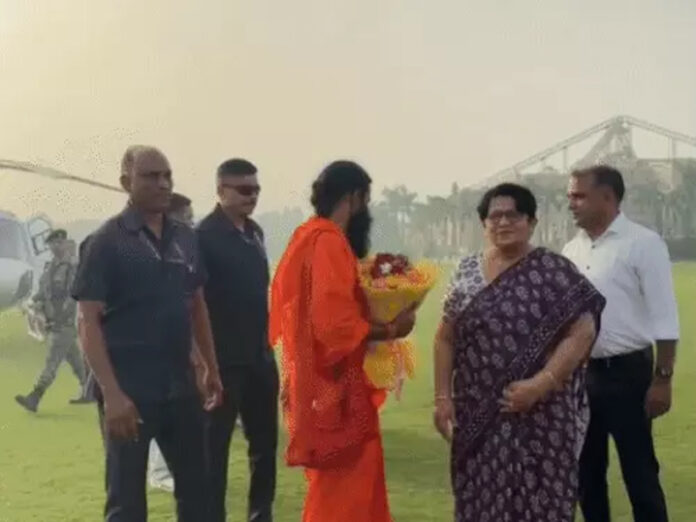 Kurukshetra News: अंतरराष्ट्रीय योग दिवस समारोह की तैयारी के लिए कुरुक्षेत्र पहुंचे स्वामी रामदेव