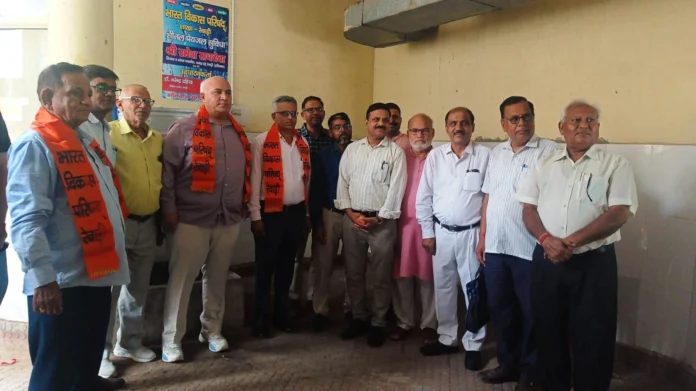 Bharat Vikas Parishad installed water cooler in civill hospital
