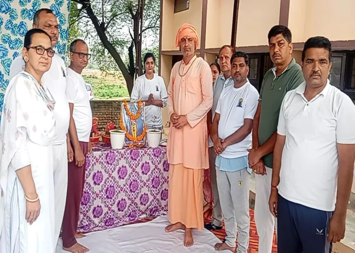 Mahendragarh News : सतनाली में खंड स्तरीय योग दिवस समारोह आयोजित