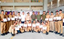 Palwal News : एनसीसी के वार्षिक प्रशिक्षण शिविर से लौटे कैडेट्स का किया सम्मान