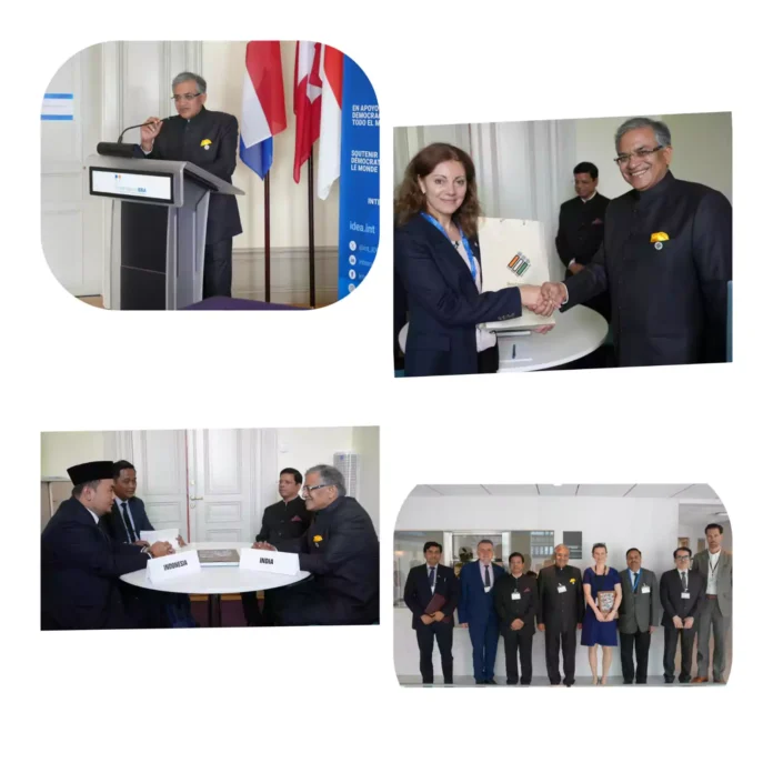 Chief Election Commissioner Gyanesh Kumar delivers keynote address at Stockholm International Electoral Integrity Conference