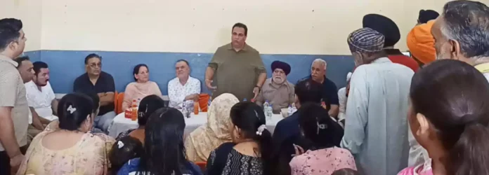 Congress President assured the affected families that Congress is standing like a rock