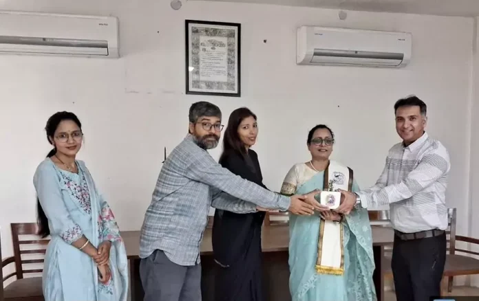 Mahendragarh News : हरियाणा केंद्रीय विश्वविद्यालय में ’विमर्श’ व्याख्यानमाला में संवैधानिक नैतिकता पर हुई चर्चा