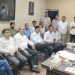 Faridabad News : निगम कमिश्नर धीरेंद्र खडग़टा ने सुनी हरियाणा व्यापार मंडल की समस्याएं