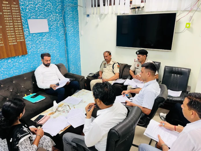 District level Encord Committee meeting held on de-addiction