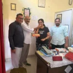 Dr. Manjhu's daughter passed the NEET entrance exam