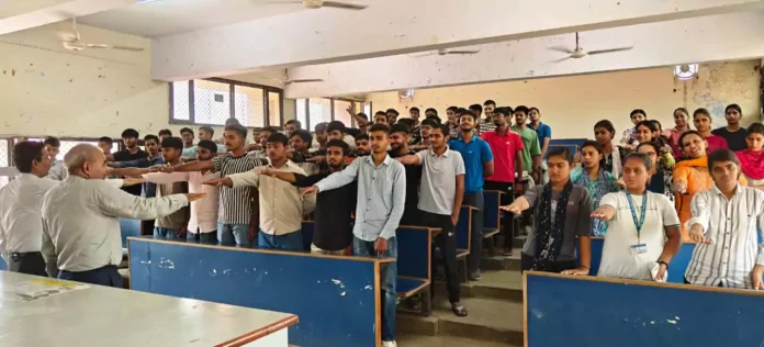Drug free awareness program organized at Maharaja Neempal Singh Government College