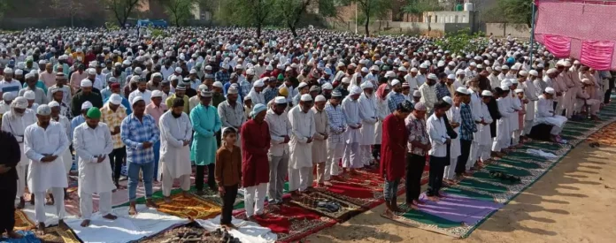 Bhiwani News : भिवानी में धूमधाम से मनाया गया ईद अल अजा का त्यौहार