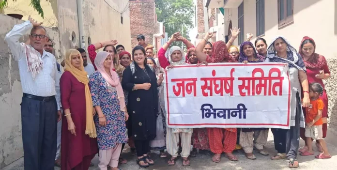 Bhiwani News : नहर आने के 10 दिन बाद भी भिवानी शहर जूझ रहा है पेयजल संकट से