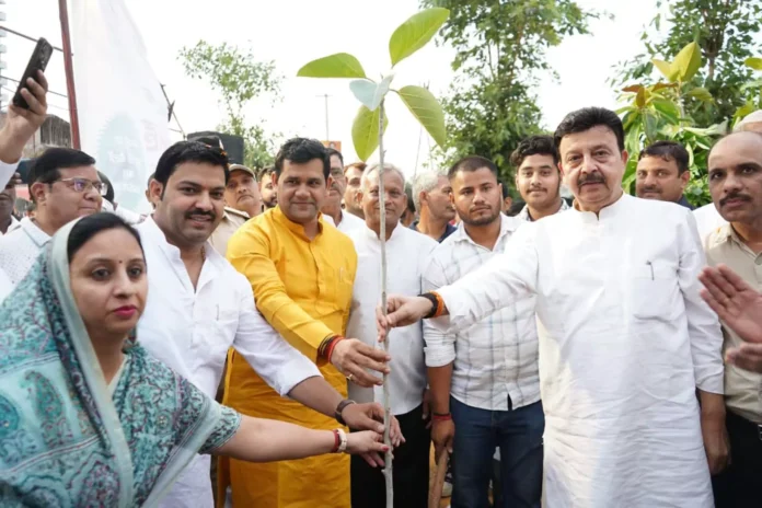 Every citizen should plant two trees during monsoon Rao Narbir Singh