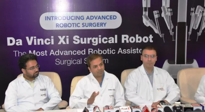 For the first time in Panchkula Advanced robotic technology launched at Alchemist Hospital