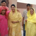 Former MLA Naina Chautala visited half a dozen villages and met the workers