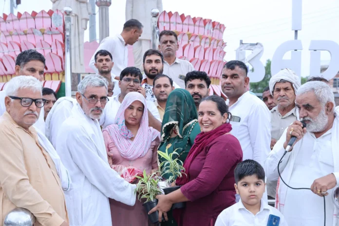 Former minister JP Dalal congratulated the newly elected representatives Former minister JP Dalal congratulated the newly elected representatives