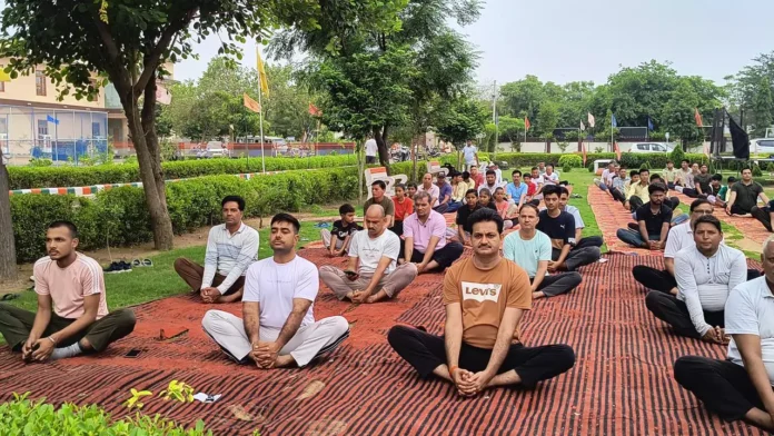 Bhiwani News : योग को अंतर्राष्ट्रीय मंच पर मान्यता दिलवाना प्रधानमंत्री की दूरदर्शिता का है परिणाम : सुनील शास्त्री