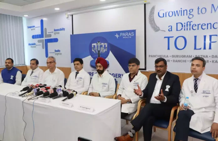 Grand launch of Advanced Robotic Surgery System at Paras Health Panchkula