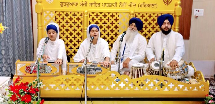 Jind News : गुरू हरगोबिंद सिंह प्रकाशोत्सव पर्व पर गुरमत समागम का आयोजन
