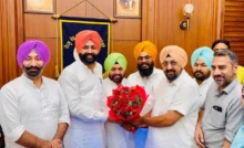Gurpreet Singh Virk took over as Director of Pepsu Road Transport Corporation in the presence of Transport Minister