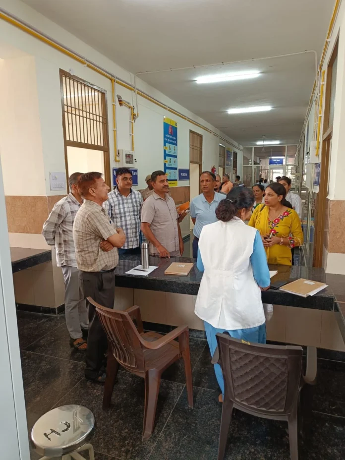 Haryana Child Commission team inspected police stations and hospital in Charkhi Dadri