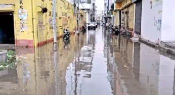 Jind News : शहर में झमाझाम बारिश, आधे में बूंदाबांदी