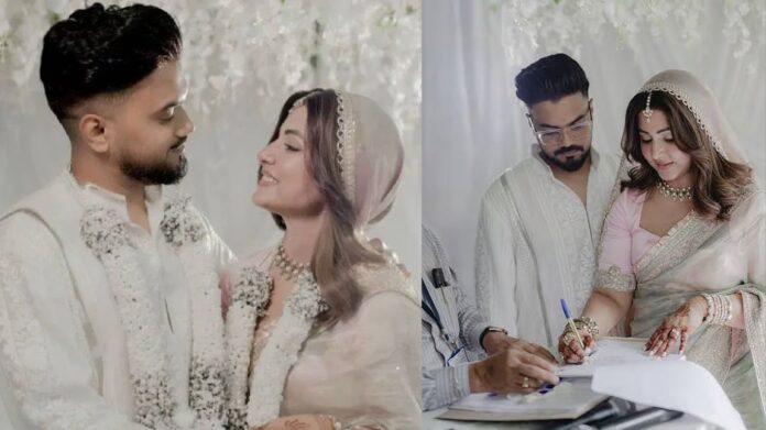 Hina Khan Wedding : कैंसर के साए में रचाई मोहब्बत की मिसाल, हिना खान ने की रॉकी से शादी