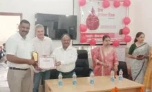 Faridabad News : विश्व रक्तदाता दिवस के उपलक्ष्य में संस्थाओं को किया सम्मानित